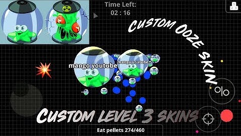 ✅Agar.io Mobile - USING CUSTOM SKIN! LEVEL 3 HACK SKINS