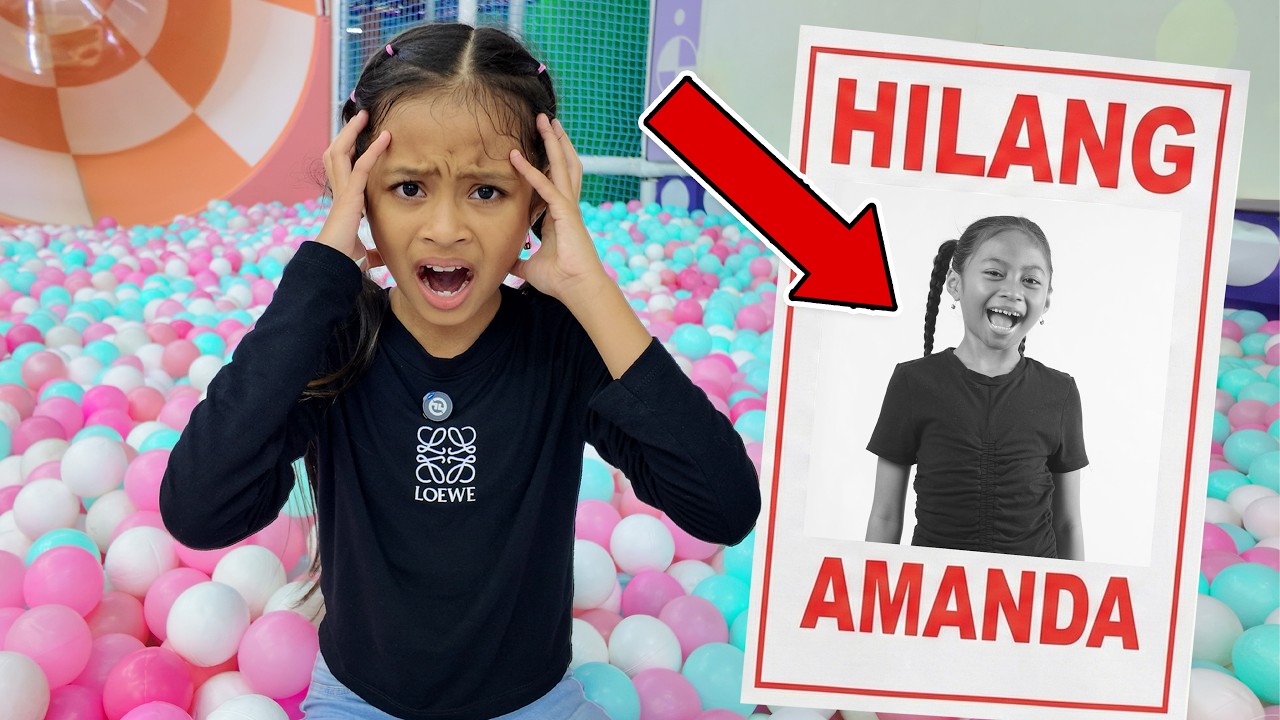 AMANDA HILANG DI PLAYGROUND TERBESAR!! ALUNA SAMPAI KETAKUTAN!!
