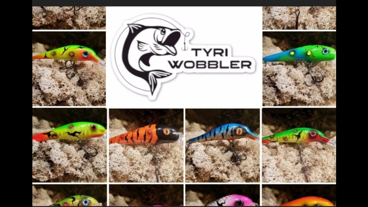 TYRIWOBBLER. Håndlagde wobblere for laks og ørret.