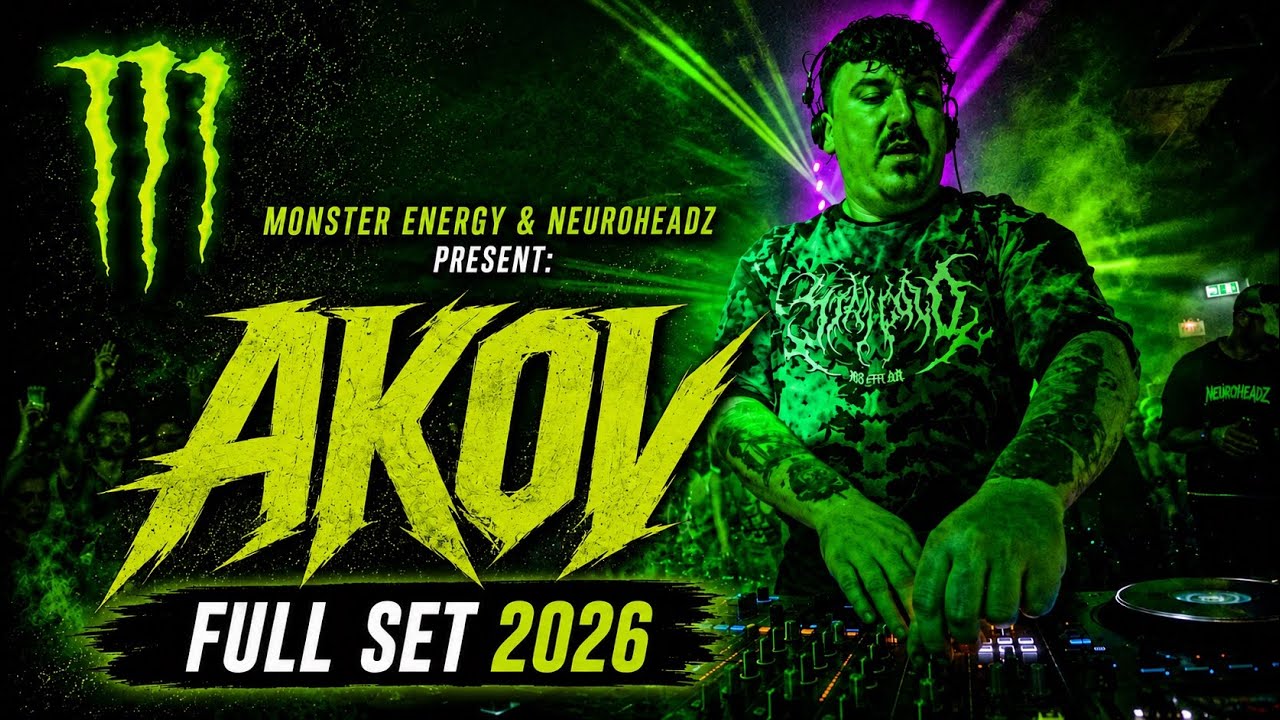 Monster Energy & Neuroheadz present: AKOV - FULL SET 2026