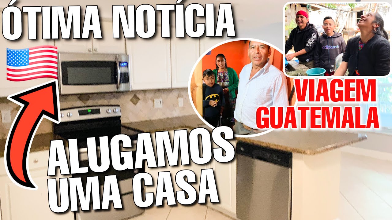 UHULLL ALUGAMOS A CASA NOVA/ACABOU A PROCURA PELA CASA/ 🇺🇸🙏🏽+ viagem