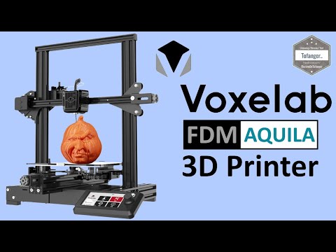 3D-принтер Voxelab AQUILA - очень хороший 3D-принтер менее чем за 200 евро - Распаковка