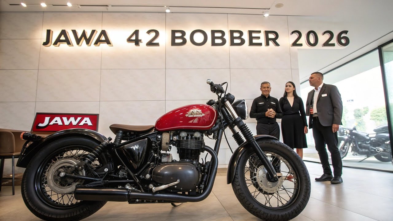 2026 Jawa 42 Bobber 🚨 Next-Level Cruiser Revealed | Price, Features ...
