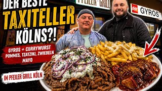 Der BESTE Taxiteller in Köln?! 🤯Gyros, Currywurst &amp; Pommes Eskalation! #Köln #Streetfood #Taxiseller