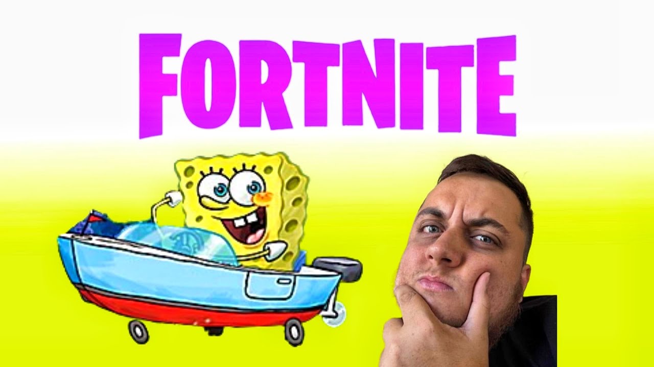 Playing Fortnite SpongeBob Drive Bikini Bottom