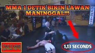 Download Lagu 5 Pertarungan MMA tercepat bikin lawan KO!!! MP3