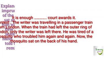 A Fellow Traveller|Explaination with Reference to the context|English|Class12 UP Board Lesson 2Part1