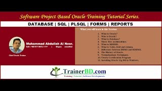 Oracle Demo-1 : Oracle Database overview, Normalization and DB install