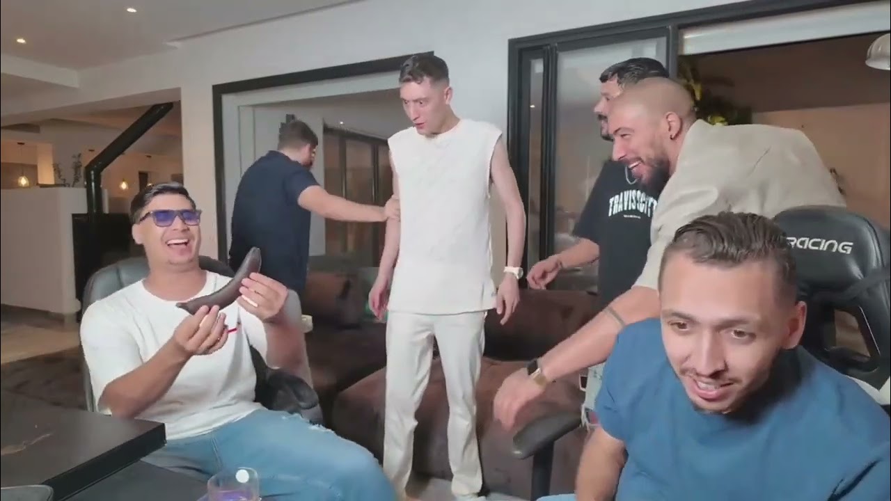 [ AZIZOS CHAFCHA ] with GOOBA & LAYA  & RAFIK & YOSRI😂😂