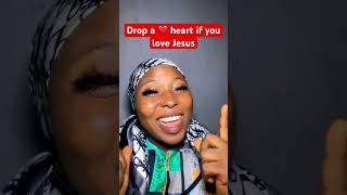 Drop your heart if you love Jesus ￼