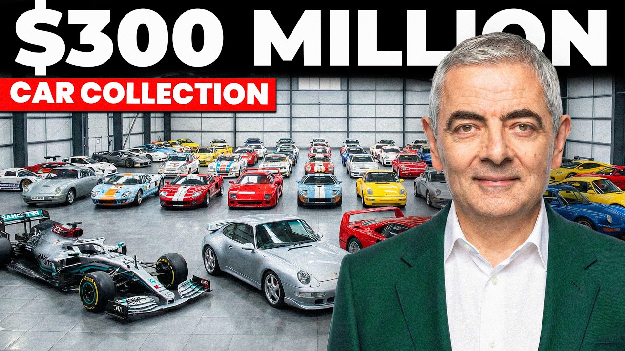 Inside Rowan Atkinson’s $300 Million Car Collection