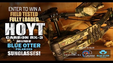 Hoyt Bow and Blue Otter Polarized Sunglasses GIVEAWAY!!!