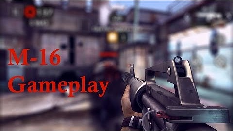 Dead Trigger 2: M16 Gameplay (Infinite Graphics HD)