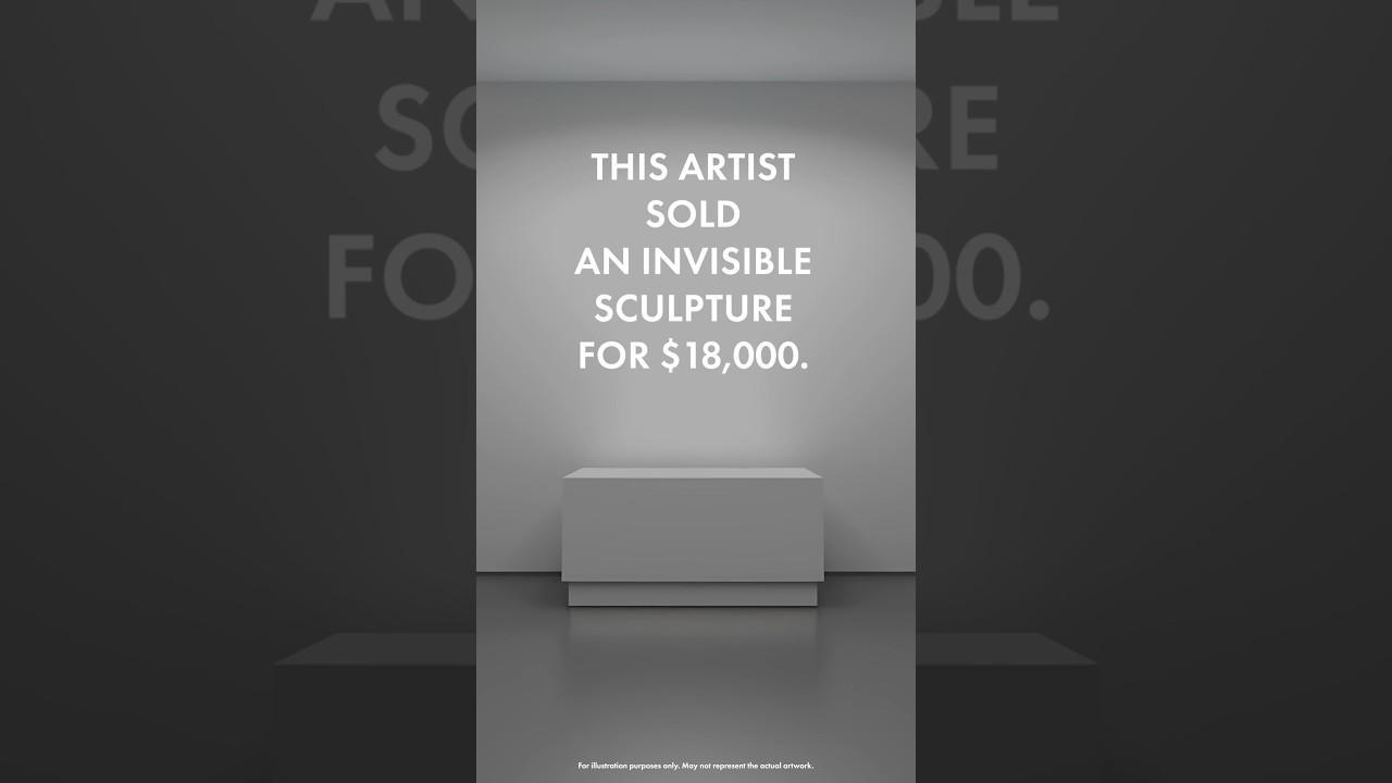 Would you pay $18,000 for INVISIBLE ART?