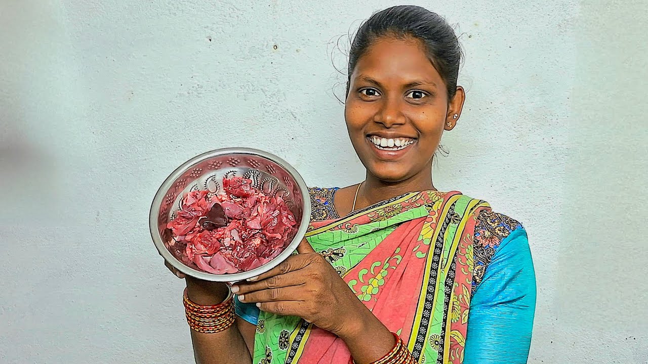 ఈరోజు మాంసం కూర చేసింది చాలా టేస్టీగా వచ్చింది || curry  || village cooking video. Recipe 