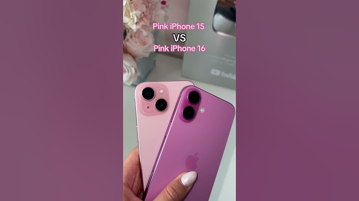 pink iPhone 15 VS pink iPhone 16 😱🎀