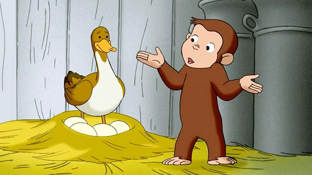 ジョージの農場での冒険 🐵 おさるのジョージ - YouTube