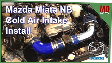 Mazda Miata (NB) MX5 - Cold Air Intake Install Video