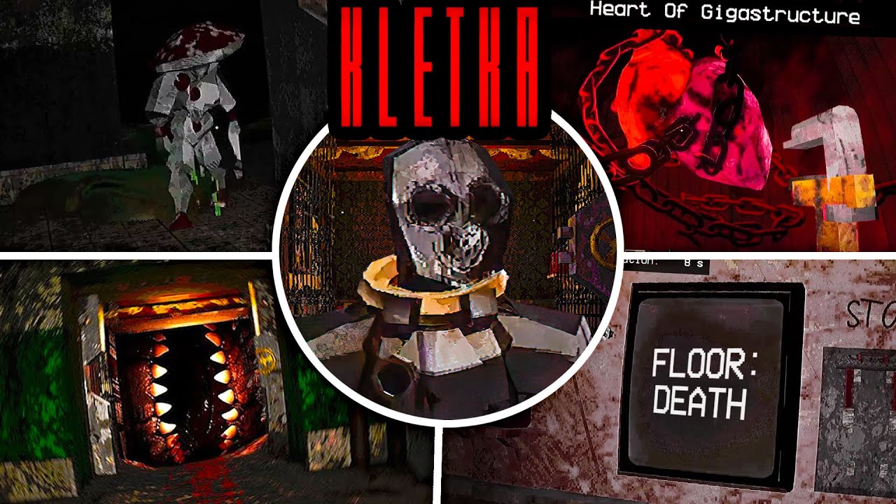 KLETKA FULL PLAYTHROUGH & ENDING Showcase! (Heart of Gigastructure) - Kletka [Early Access]