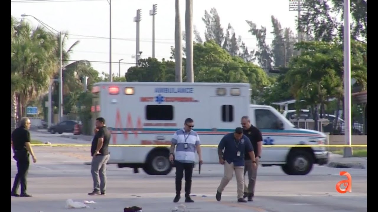 americateve | Muere hombre tras ser atropellado en el noroeste de Miami-Dade. El conductor se dio a la fuga