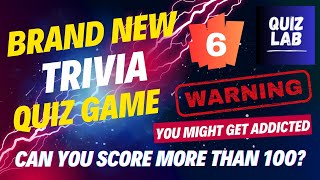 BRAND NEW Trivia Quiz Game. FIRST For YouTube. NEW Games