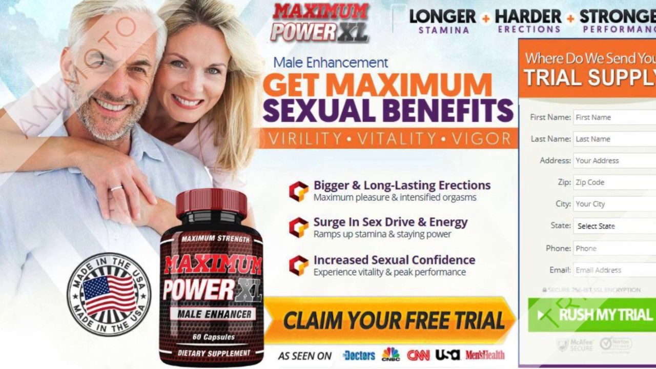 Maximum Power XL Male Enhancement Pills Reviews Ingredients Benefits Warnin...