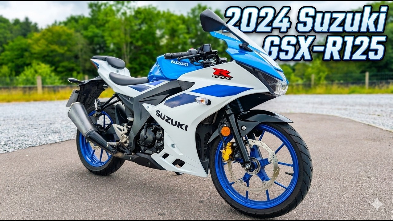 2024 Suzuki GSX-R125 Walkaround & Test Ride - YouTube