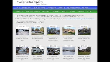 Search the MLS in Sequim for Your Home