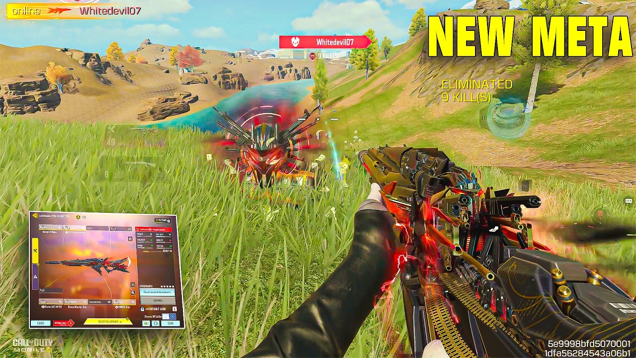 THIS LOADOUT MAKES YOUR LACHMANN-556 SUPER ACCURATE 💀 | COD MOBILE