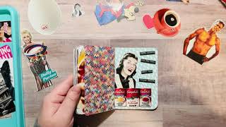 Mini Comp Book Glue Book! • Let’s collage some pages!