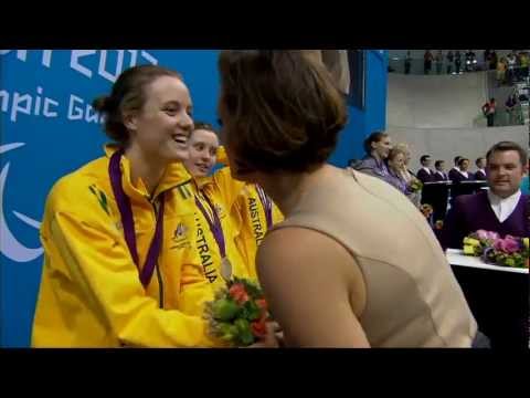Swimming - Women's 4x100m Medley Relay - 34pts Victory Ceremony - London 2012 Paralympic Games