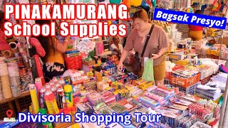 Bagsakan Ng School Supplies Sa Divisoria | Pinakamura Na! Tara, Mag Tour & Price Update Tayo