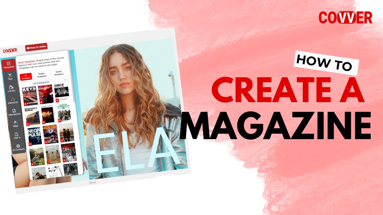 How To Create a Magazine - YouTube