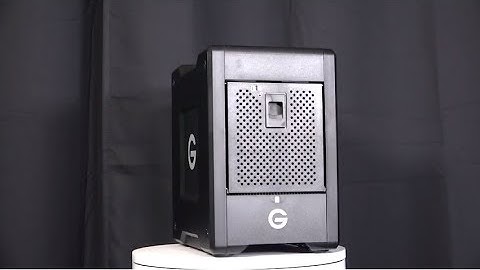 G-Technology G-SPEED 4-Bay Videoguys Product Spotlight