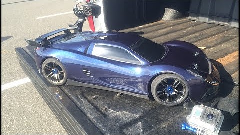 TRAXXAS X0-1 CRASHES!!!!!