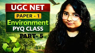 Environment Complete PYQ Revision | UGC NET Paper 1 Live Class #DishaGurukulAyodhya #dgayodhya