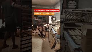 bakery 🥯 Owan Exhaust Ducting Fabrication work/ Fresh Air / HVAC Ducting work/ All kind of Duct work
