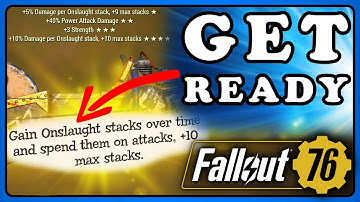 Fallout 76 PTS: Onslaught & Reversed Onslaught - Full Guide - Prepare for a Change.