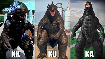 Kaiju Universe & Kaiju Arisen & Kaiju Kewl Godzilla 2021 Who Is Better