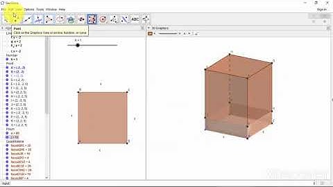 Volume of a prism in Geogebra[Tutorial]