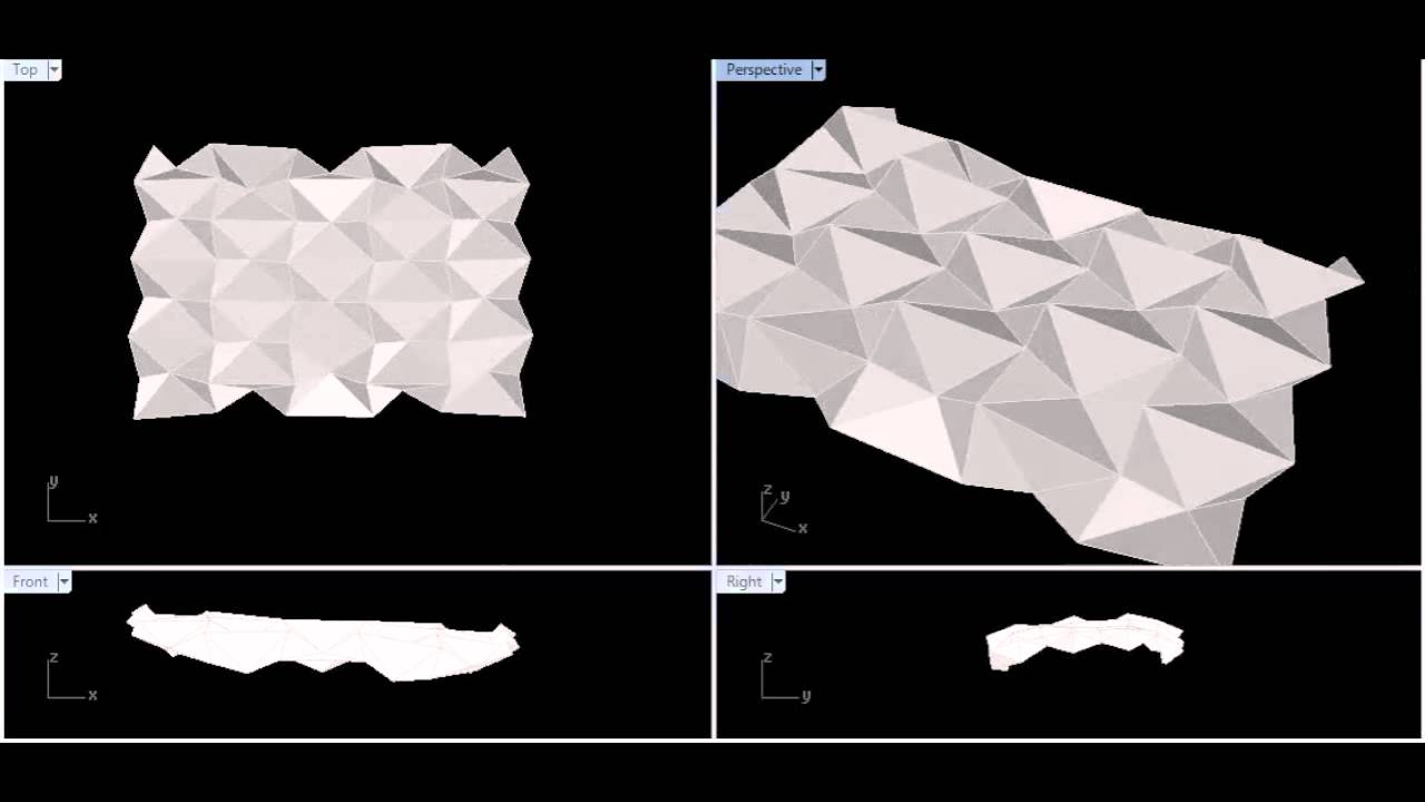 Рельеф из бумаги схемы