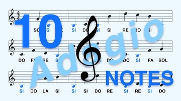 How to Read Si in 1 Min (Treble Clef, 10 notes) - Do Re... Si (Fixed Do), Adagio (Slow)
