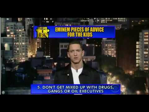 Eminem's Top 10 Pieces of Advice For The Kids on T...