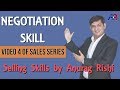 Negotiation Skills in Hindi || Sales Training Motivation || Selling Skills by Anurag Rishi