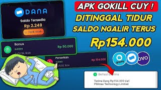 DITINGGAL TIDUR DIBAYAR?! Apk Penghasil Saldo Dana, Apk Penghasil Uang Terbaru 2026 Tanpa Modal