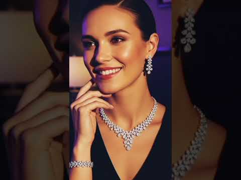 Daimond Necklace set | Stylish daimond necklace set just for you by Informative style 