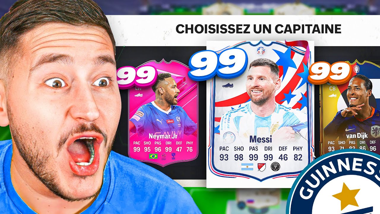 J’obtiens TOUS les 99 en DRAFT sur FC 24 !