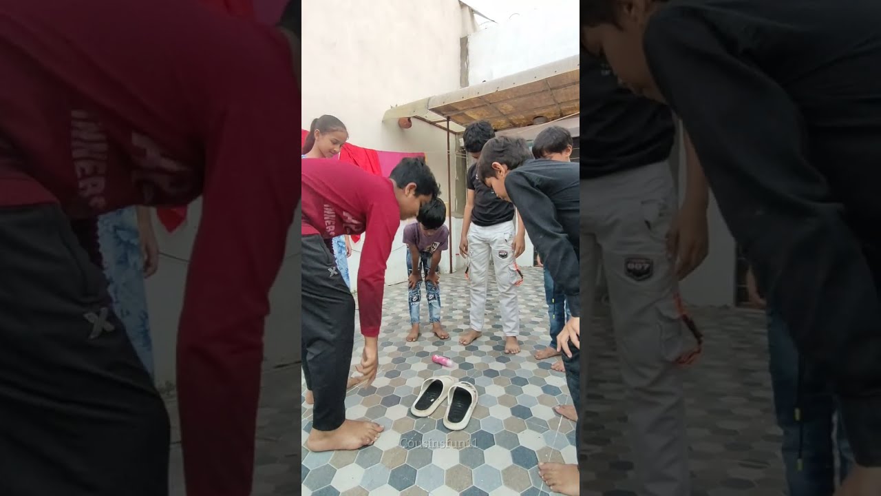 IF YOU GET HIT THEN GET OUT GAME || COUSINSFUN11