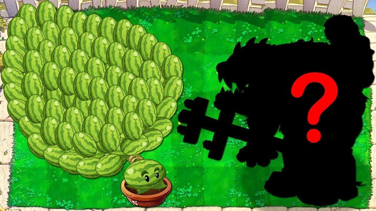 Team Melon Pult vs Giga Gargantuar vs Dr Zomboss Plants vs Zombies ...