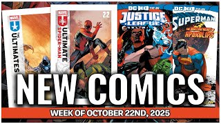 New Comic Book Previews 10\/22\/2025 - DC K.O. Tie-Ins \& Ultimate Marvel!